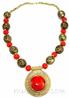 Indian ethnic necklace - click here for large view